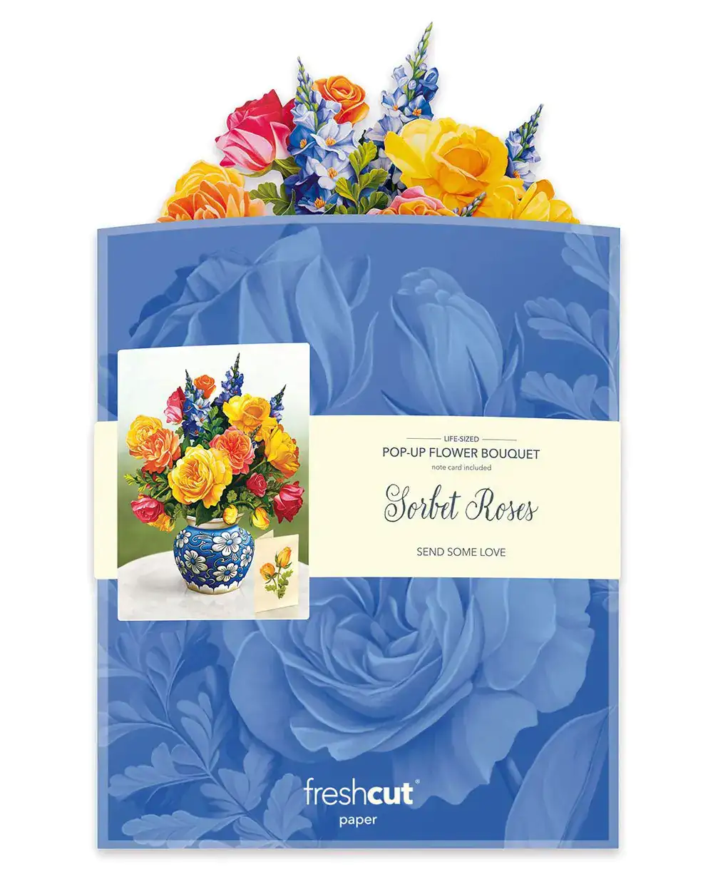 Sorbet Roses Pop-Up - FreshCut Paper packaging