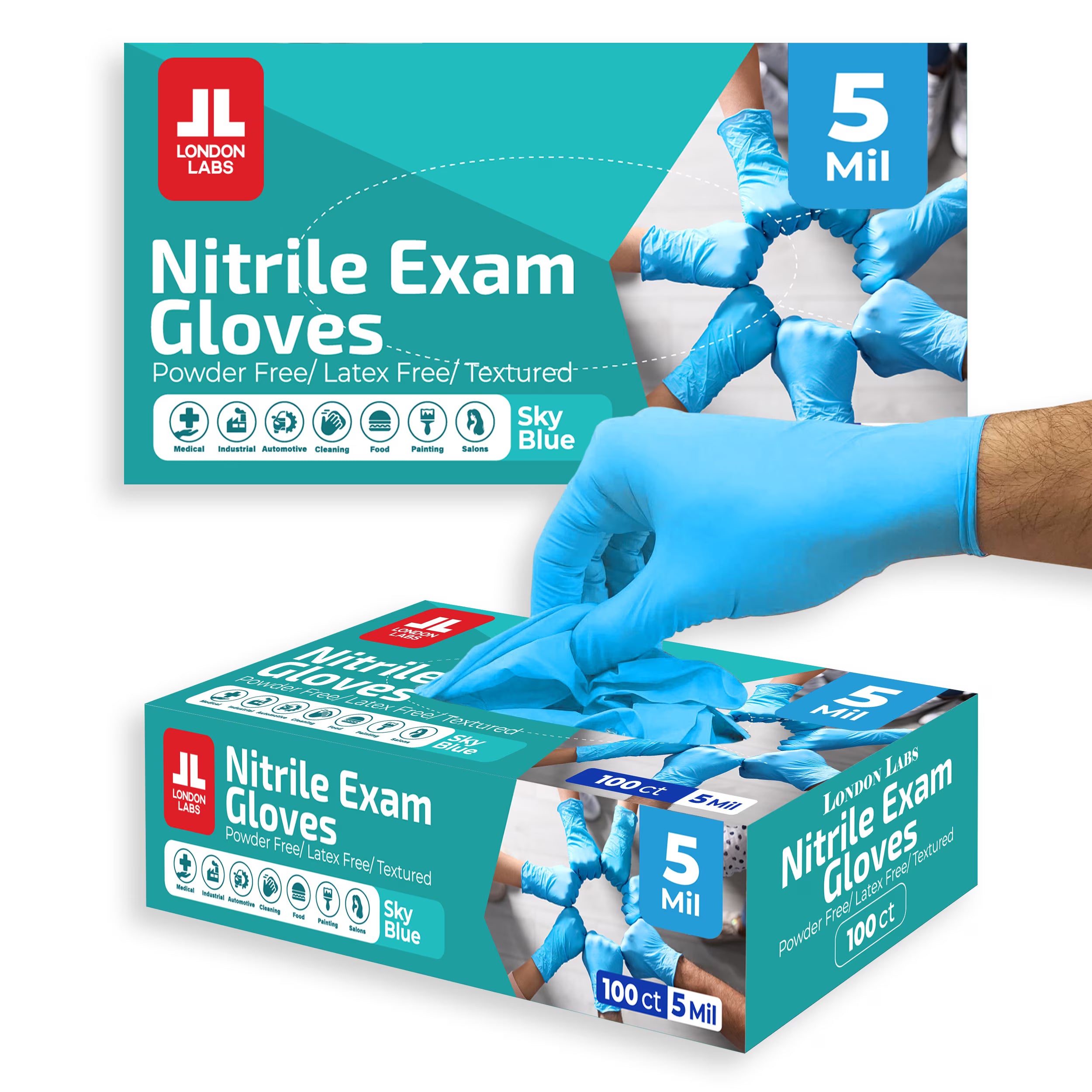 Nitrile Exam Gloves